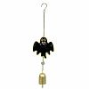 Halloween Ghost Alloy & Iron & Eanmel Wind Chime PW-WG4208F-03-1