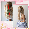 12Pcs 6 Colors Platinum Iron Alligator Hair Clips for Girls PHAR-SP0001-13-6