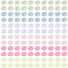 200Pcs Frosted Acrylic Beads FACR-TA0001-12-2