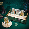 Wooden Tarot Card Stand Holder DJEW-WH0034-34I-01-5