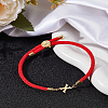 1Pc Adjustable Nylon Cord Slider Bracelets for Women BJEW-LP0001-32X-02-3