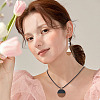 DIY Mixed Shapes Wood Dangle Earring Making Kits DIY-GA0002-63-5