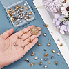 60Pcs 2 Colors 304 Stainless Steel Stud Earring Findings STAS-BBC0005-65-3