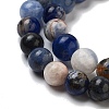 Natural Sodalite Beads Strands GSR6mmC013-1-3