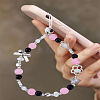 1Pc PVC Flower Mobile Straps AJEW-LP0005-13-3