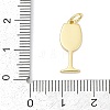Brass Enamel Pendants KK-U062-02B-03-3