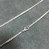 Brass Box Chain Necklaces NJEW-BB10859-18-1
