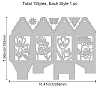 Carbon Steel Cutting Dies Stencils DIY-WH0309-895-6