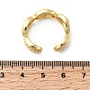 Brass Cuff Rings for Women RJEW-H262-06B-G-5