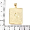 Brass Pendants KK-C162-013G-3