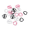 24Pcs 6 Style Spray Painted Zinc Alloy Pendants FIND-PJ0001-23-2