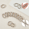 20Pcs Zinc Alloy Spring Gate Rings FIND-SP0004-30P-5
