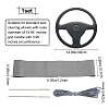 DIY Hand Sewing Genuine Leather Steering Wheel Cover AJEW-WH0002-60B-2