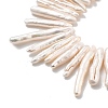 Natural Baroque Keshi Pearl Beads Strands PEAR-P064-02D-04B-4