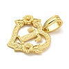 Heart Brass Pendants KK-I714-04G-T-2