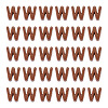 Opaque Acrylic European Beads LS-OACR-TAC0019-006W-2
