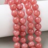 Dyed Natural Malaysia Jade Beads Strands G-G021-02C-22-5