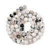 Natural Rainbow Moonstone Beads Strands G-Q1001-A05-03-01-5