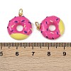 Brass Enamel Pendants KK-I358-072G-03-3