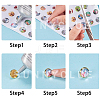 SUNNYCLUE DIY Earring Making DIY-SC0005-62-8mm-4