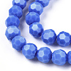 Opaque Glass Beads Stands EGLA-A035-P6mm-D07-2