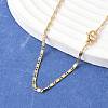 Brass Chain Necklaces MAK-L009-17G-1
