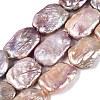 Natural Baroque Keshi Pearl Beads Strands PEAR-S020-K12-2