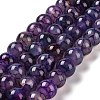 Natural Dragon Veins Agate Dyed Beads Strands G-H290-A01-02A-1