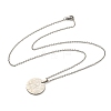 Non-Tarnish Constellation Pendant Necklaces LS-NJEW-S422-04P-11-3