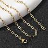 304 Stainless Steel Cable Chains Necklaces MAK-L015-35A-3