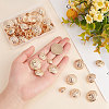 Gorgecraft 60Pcs 6 Style Alloy Buttons FIND-GF0002-95-3