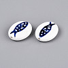 Handmade Porcelain Beads PORC-T134-03-2