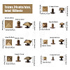 168 Sets 7 Styles Alloy Rivets Nails Set FIND-CA0010-77AB-2