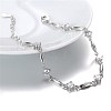Sparkling Cubic Zirconia Bracelet for Girl Women BJEW-BB44909-B-2