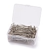 Nickel Plated Steel T Pins for Blocking Knitting FIND-D023-01P-05-5