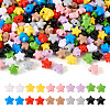  200Pcs 10 Colors Opaque Acrylic Beads OACR-TA0001-42-9