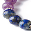 7 Chakra Healing Reiki Yoga Bracelet for Girl Women X1-BJEW-TA00020-6