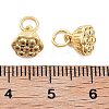 Rack Plating Brass Micro Pave Cubic Zirconia Pendants KK-Z071-63G-3