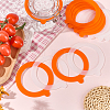 14Pcs 2 Colors Silicone Jar Gaskets AJEW-CN0007-09-4