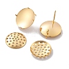 Brass Studs Earring Findings LS-KK-K382-16C-G-1