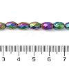 Electroplated Strong Magnetic Synthetic Hematite Beads Strands G-P518-02G-4