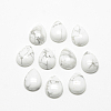 Natural Howlite Cabochons G-R417-10x14-29-1