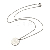 Non-Tarnish Constellation Pendant Necklaces LS-NJEW-S422-04P-01-3