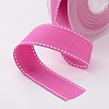 Grosgrain Polyester Ribbons for Gift Packings SRIB-I001-016-183W-1