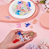 48Pcs 4 Styles Transparent Acrylic Beads OACR-TA0004-94B-7