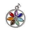 Chakra Natural Gemstone Pendants G-H307-01P-2