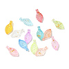 Transparent Acrylic and Gold Foil Pendants AC-CBAF9C1-04A-1