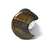 Moon Natural Tiger Eye Wine Stoppers DJEW-P021-D01-2