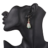4 Pairs Alloy Enamel Dangle Earrings EJEW-JE06531-2