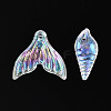 Ocean Theme Transparent Acrylic Beads TACR-T028-69-01F-4